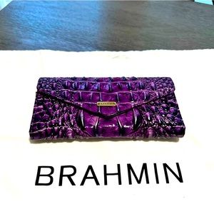 Brahmin Veronica Ultraviolet Ombré Melbourne 
Wallet